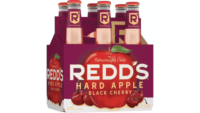 REDD'S BLACK CHERRY 6PK 12OZ BOTTLE - Wine barrel Plus