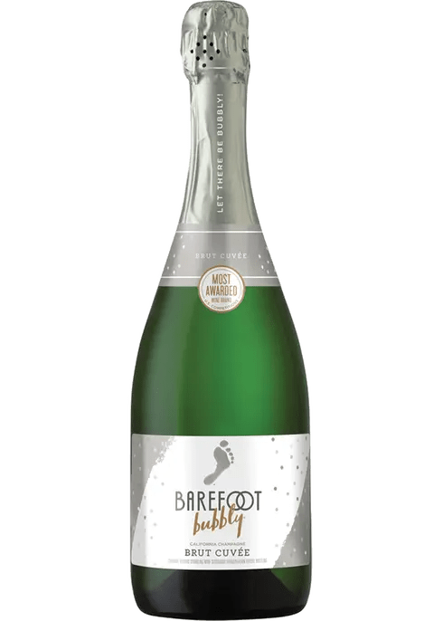 BAREFOOT BUBBLY BRUT CUVEE 750ML - Wine barrel Plus