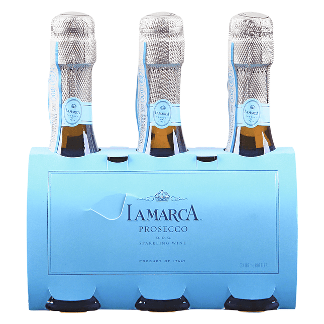 LA MARCA PROSECCO 187ML 3PK - Wine barrel Plus
