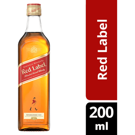 JOHNNIE WALKER RED LABEL 80 Proof 200 ml - Wine barrel Plus
