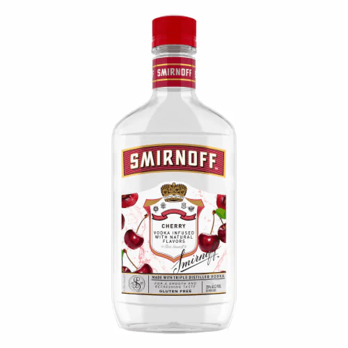 SMIRNOFF CHERRY PL 70 Proof 375 ml - Wine barrel Plus