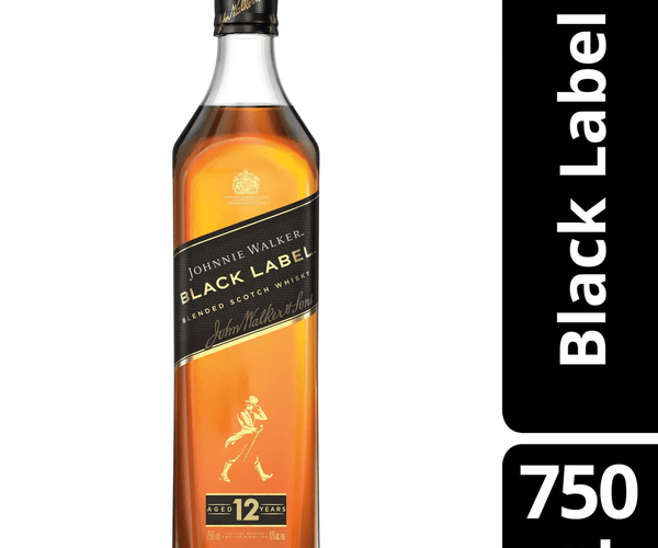 Johnnie Walker Black Label 12 Year Scotch - 750ml Bottle – Wine