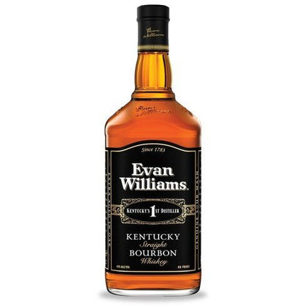 EVAN WILLIAMS BLACK LABEL 86 Proof 1750 ml - Wine barrel Plus
