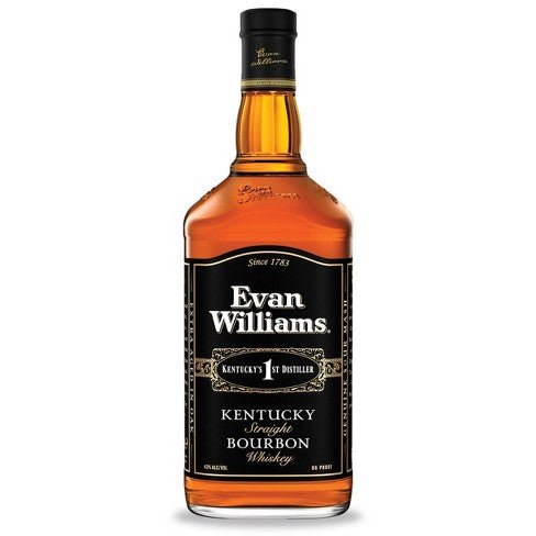 EVAN WILLIAMS BLACK LABEL 86 Proof 1750 ml - Wine barrel Plus