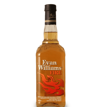 EVAN WILLIAMS FIRE 70 Proof 750 ml - Wine barrel Plus