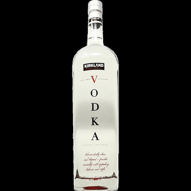KIRKLAND SIGNATURE VODKA 80 Proof 1750 ml - Wine barrel Plus
