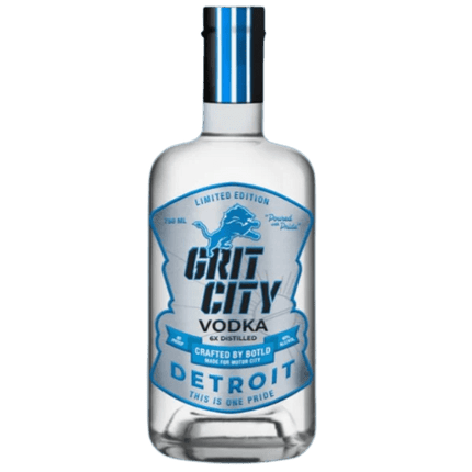 GRIT CITY LIONS VODKA 750ML 80 PROOF - Wine barrel Plus
