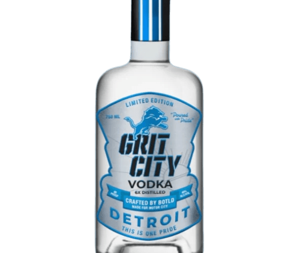 Grit City Lions Vodka 750ml - Premium 80 Proof Spirit – Wine