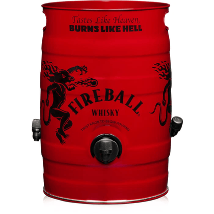 FIREBALL CINNAMON KEG 5.25L - Wine barrel Plus