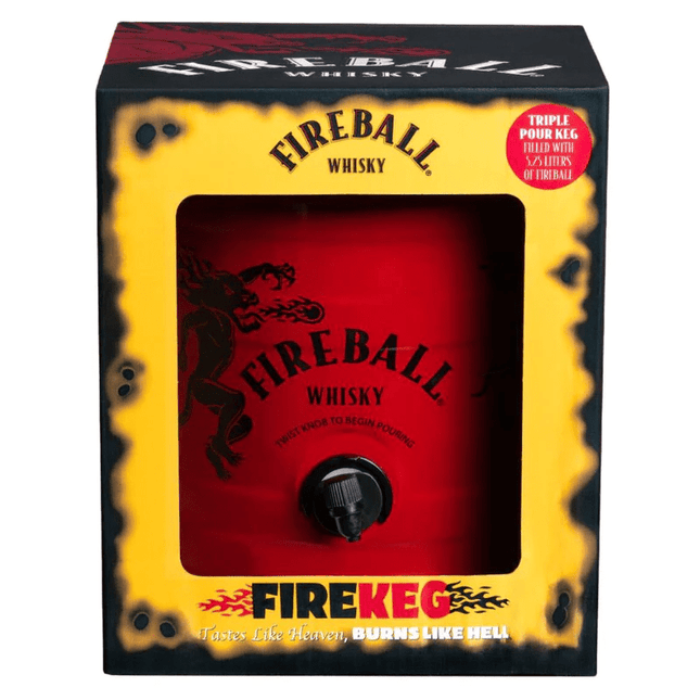 FIREBALL CINNAMON KEG 5.25L - Wine barrel Plus