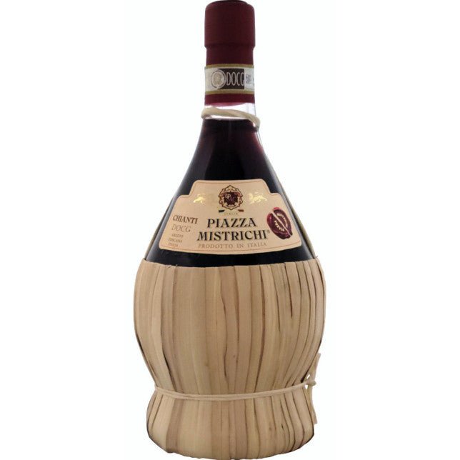 PIAZZA MISTRICHI CHIANTI WICKER 750ML 13%ALC - Wine barrel Plus