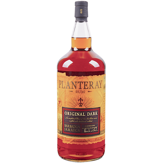 PLANTERAY ORIGINAL DARK RUM 1.75L 80 PROOF - Wine barrel Plus