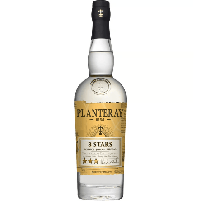 PLANTERAY 3 STARS RUM 750ML 82.4 PROOF - Wine barrel Plus