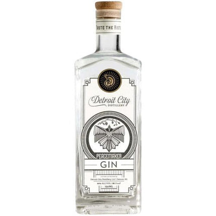 DETROIT CITY PEACEMAKER GIN 88 Proof 750 ml - Wine barrel Plus
