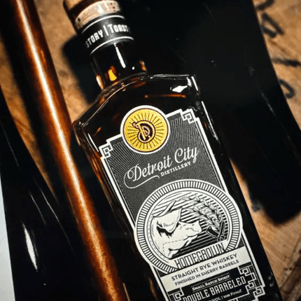 DETROIT CITY HOMEGROWN DOUBLE BARRELED RYE 750ML 100 PROOF - Wine barrel Plus