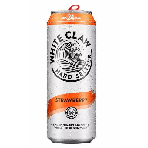 WHITE CLAW STRAWBERRY 1PK 19.2 fl oz - Wine barrel Plus
