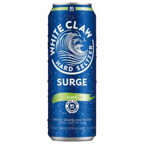 WHITE CLAW SURGE LIME 1PK 19.2OZ CAN - Wine barrel Plus