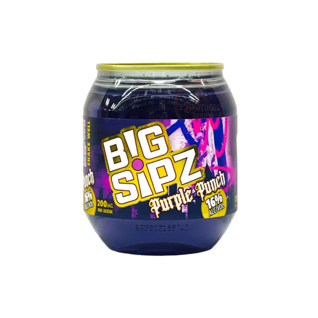 BIG SIPZ PURPLE PUNCH 200ML - Wine barrel Plus