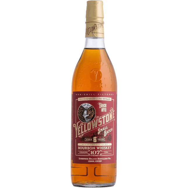 YELLOWSTONE 6YR SMALL BATCH 750ML 107 PROOF - Wine barrel Plus