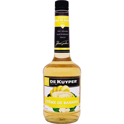 DEKUYPER CREME DE BANANA 48 Proof 1000 ml - Wine barrel Plus