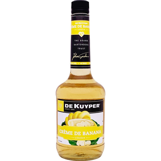 DEKUYPER CREME DE BANANA 48 Proof 1000 ml - Wine barrel Plus
