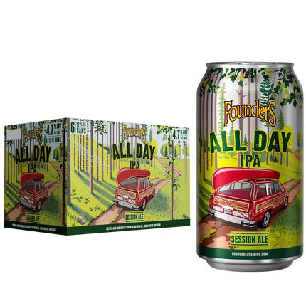 FOUNDERS ALL DAY IPA 6PK 12 OZ CAN