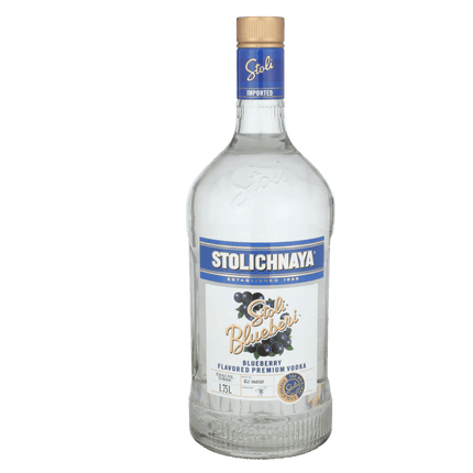 STOLICHNAYA BLUEBERI 75 Proof 1750 ml - Wine barrel Plus
