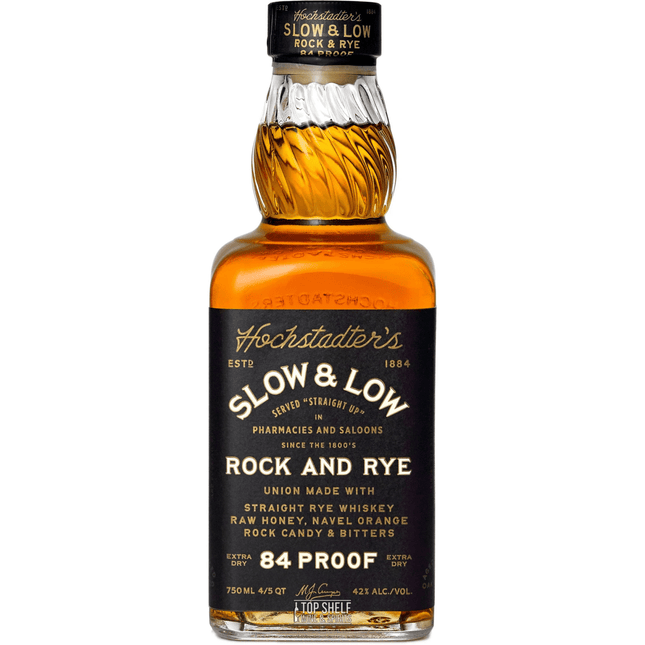 HOCHSTADTER'S SLOW & LOW 84 Proof 750 ml - Wine barrel Plus