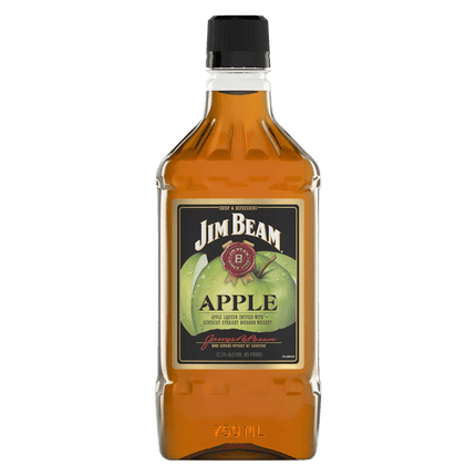 JIM BEAM APPLE 70 Proof 750 ml - Wine barrel Plus