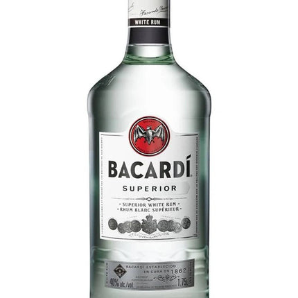 BACARDI SUPERIOR (P R) 80 Proof 1750 ml - Wine barrel Plus