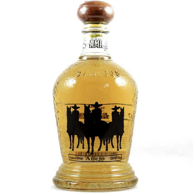 3 AMIGOS FAMILY RSRV EX ANEJO 80 Proof 750 ml - Wine barrel Plus