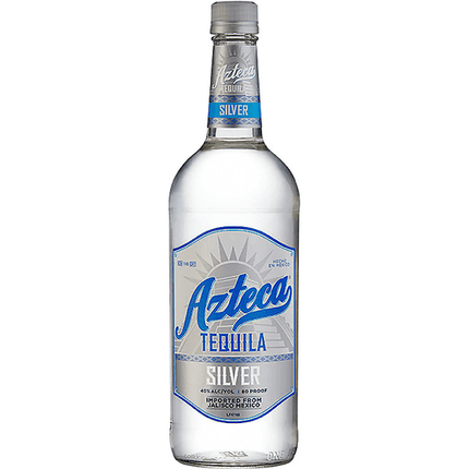 AZTECA SILVER 80 Proof 1000 ml - Wine barrel Plus
