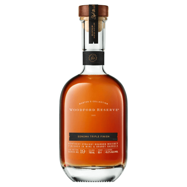 WOODFORD RSRV SONOMA TRIPPLE FINISH 90.4 Proof 700 ml - Wine barrel Plus