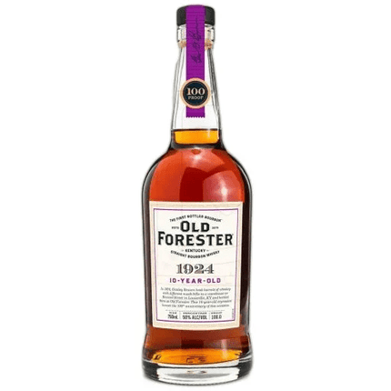 OLD FORESTER 1924 10 year old 100 Proof 750ml - Wine barrel Plus