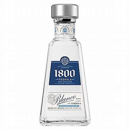 1800 SILVER 80 Proof 375 ml - Wine barrel Plus