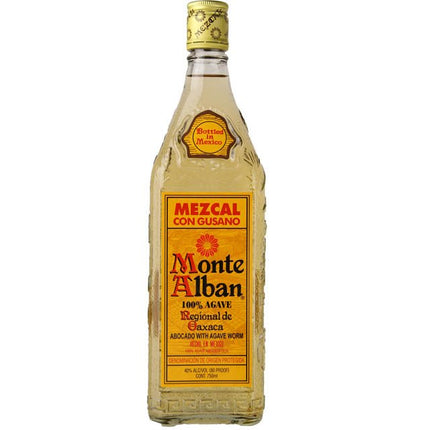 MONTE ALBAN MEZCAL 80 Proof 750 ml - Wine barrel Plus