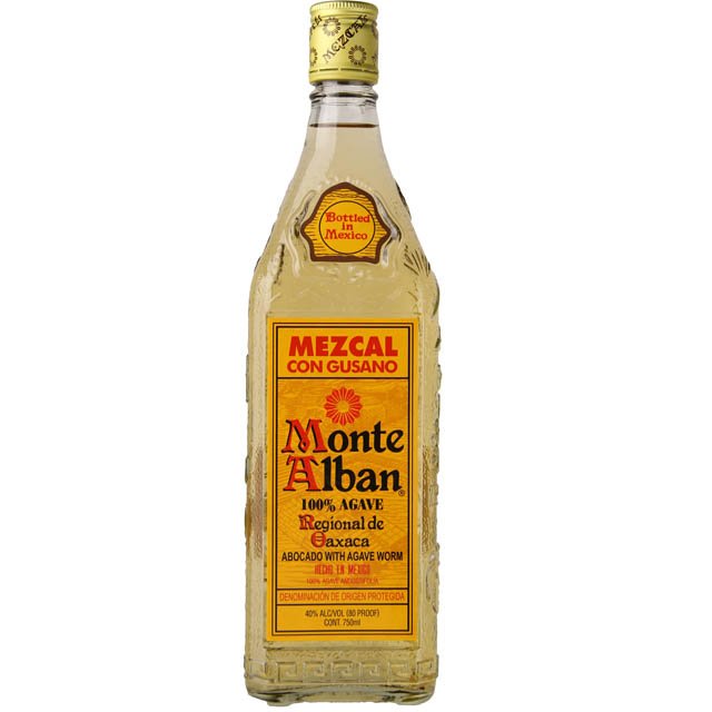 MONTE ALBAN MEZCAL 80 Proof 750 ml - Wine barrel Plus