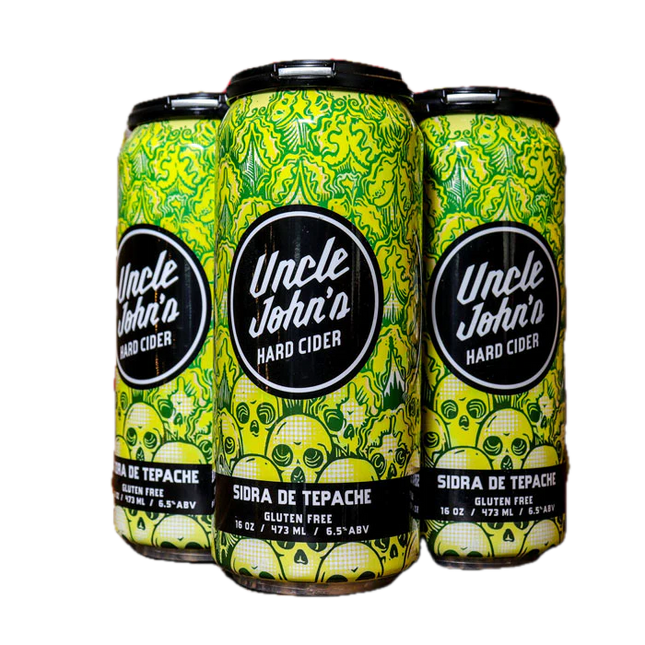 UNCLE JOHN'S TEPACHE HARD CIDER 4PK 16 OZ