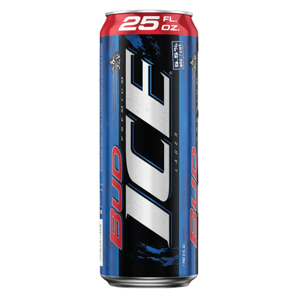 Bud Ice 1pk 25oz Can - Wine barrel Plus