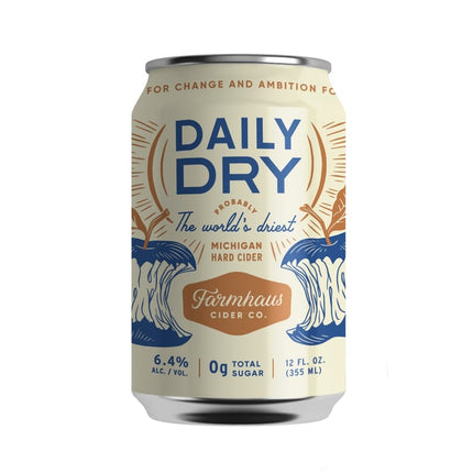 FARMHAUS DAILY DRY CIDER 4PK12OZ CAN