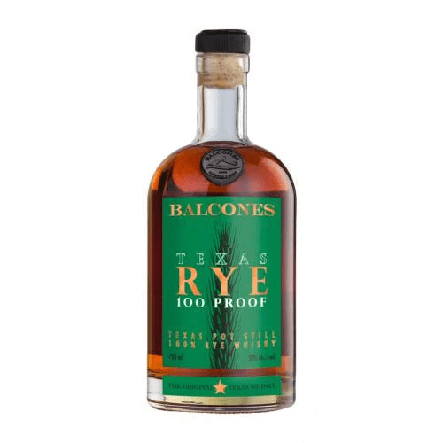 BALCONES TEXAS RYE 100 PROOF 100 Proof 750 ml - Wine barrel Plus
