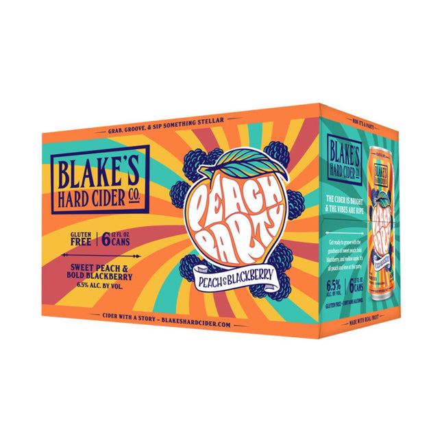 Blake's Peach Party Cider 6PK - Wine barrel Plus
