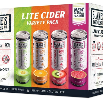 Blake's Lite Variety Cider 12 Can - Wine barrel Plus