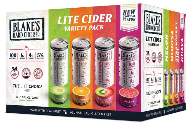 Blake's Lite Variety Cider 12 Can - Wine barrel Plus