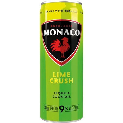 MONACO TEQUILA LIME 9% Alc 12OZ - Wine barrel Plus