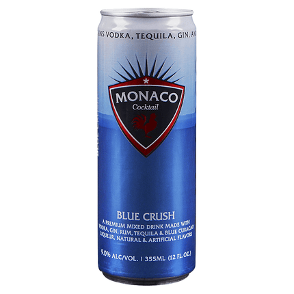 MONACO BLUE CRUSH 9% Alc 12oz - Wine barrel Plus