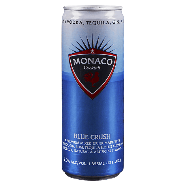 MONACO BLUE CRUSH 9% Alc 12oz - Wine barrel Plus