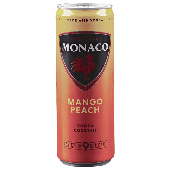 MONACO MANGO PEACH 9%Alc 12OZ - Wine barrel Plus