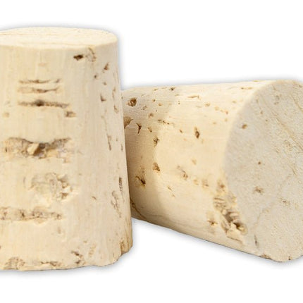 8 TAPERED CORKS 25/BAG - Wine barrel Plus