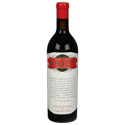 QUEST PROPRIETARY RED PASO ROBLES 750ML - Wine barrel Plus